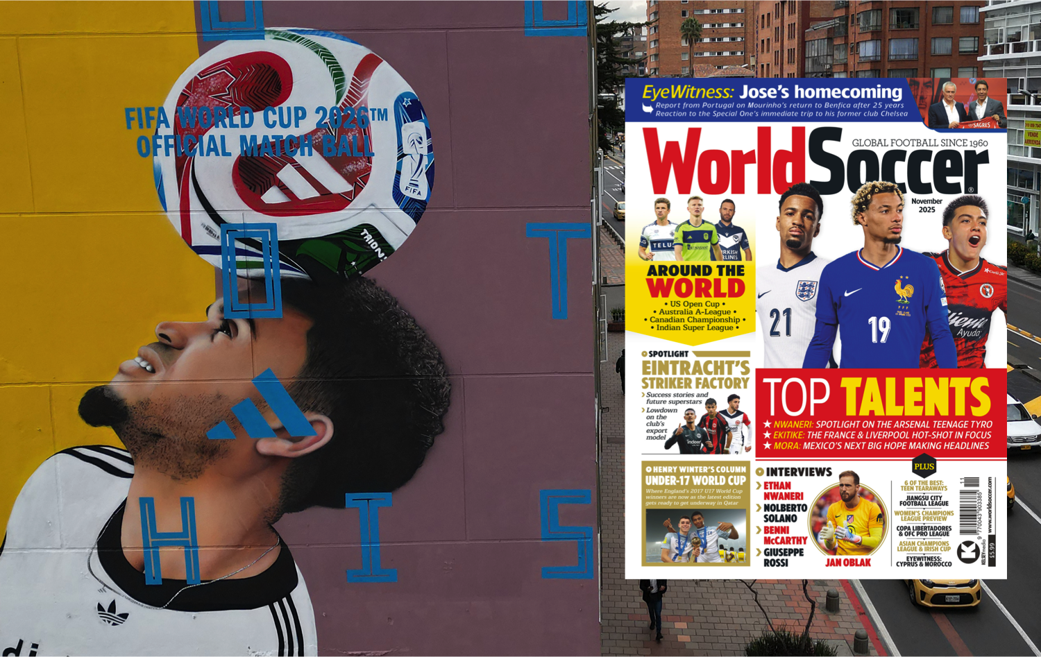 Out now: World Soccer November 2025