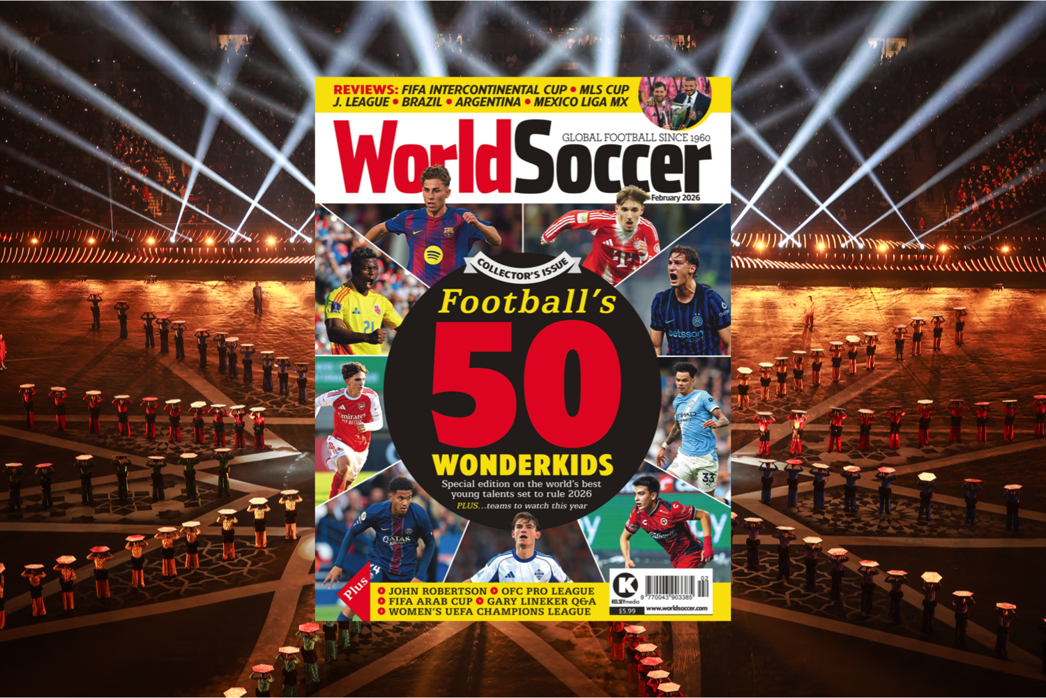 Out now: World Soccer February 2026