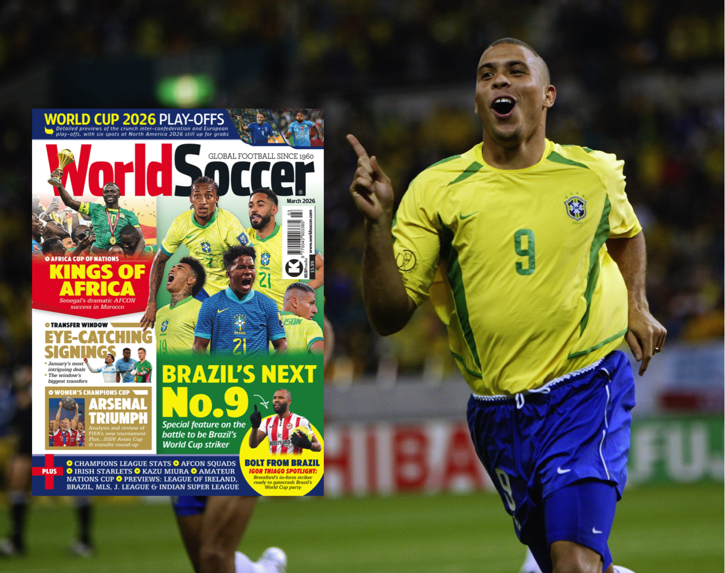 Out now: World Soccer March 2026