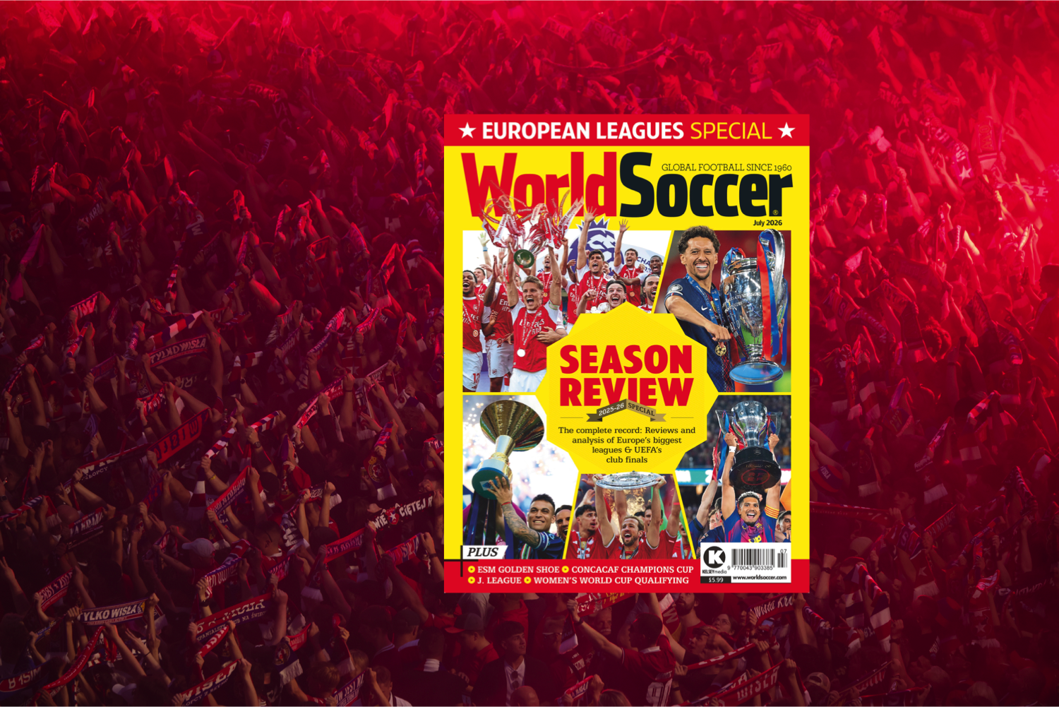 Out now: World Soccer July 2026 - World Soccer