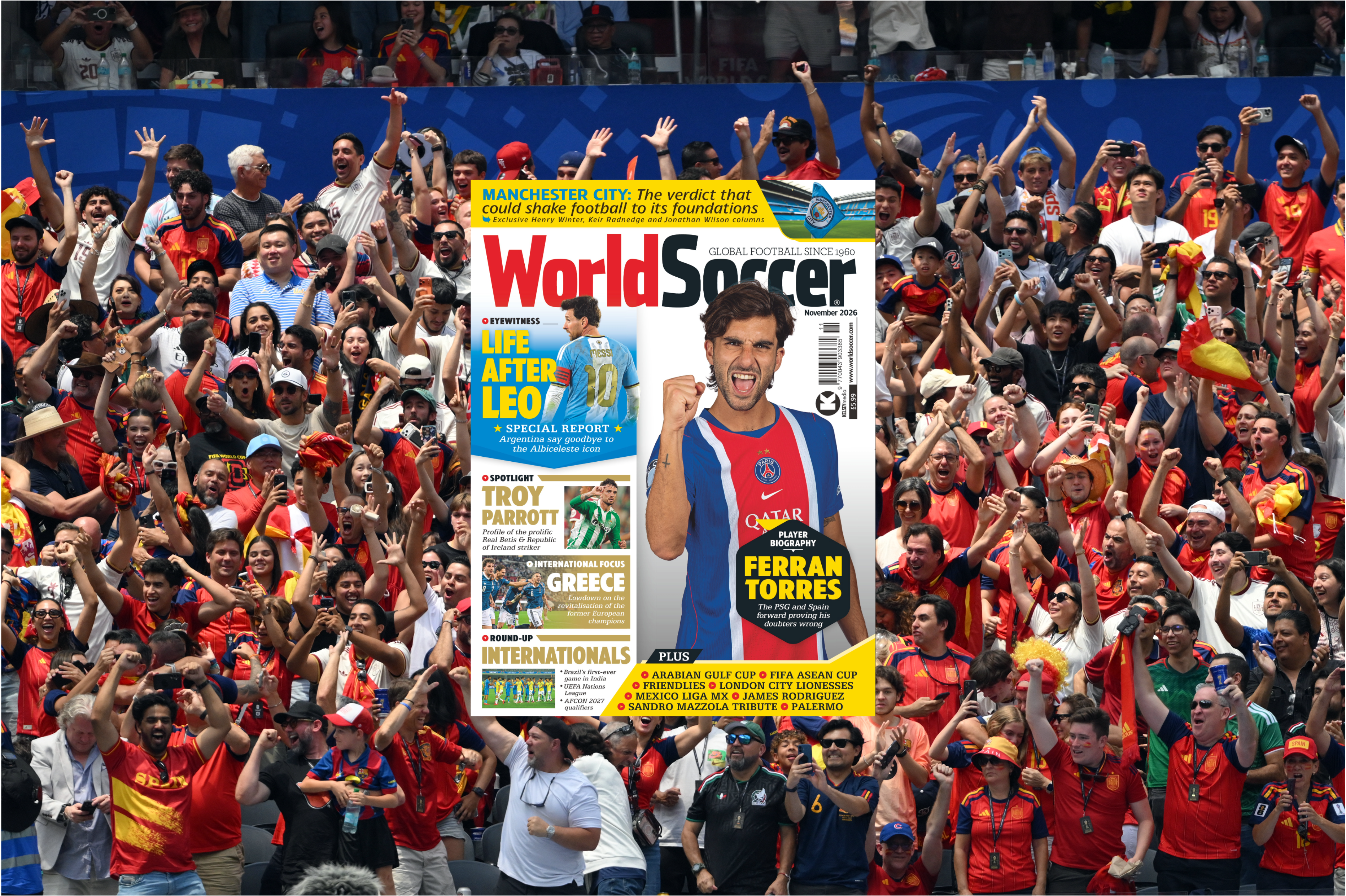 Out now: World Soccer November 2026